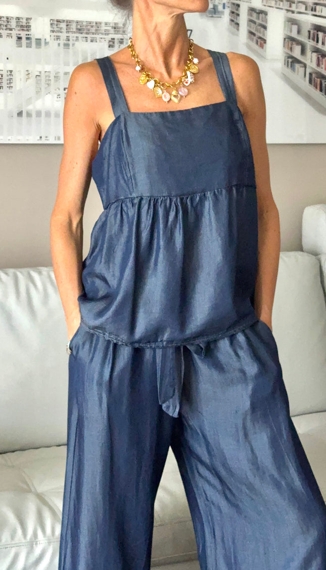 COORDINATO IN CHAMBRAY