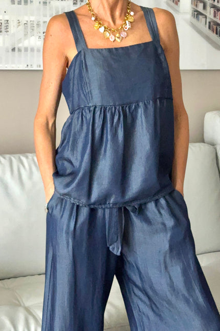 COORDINATO IN CHAMBRAY