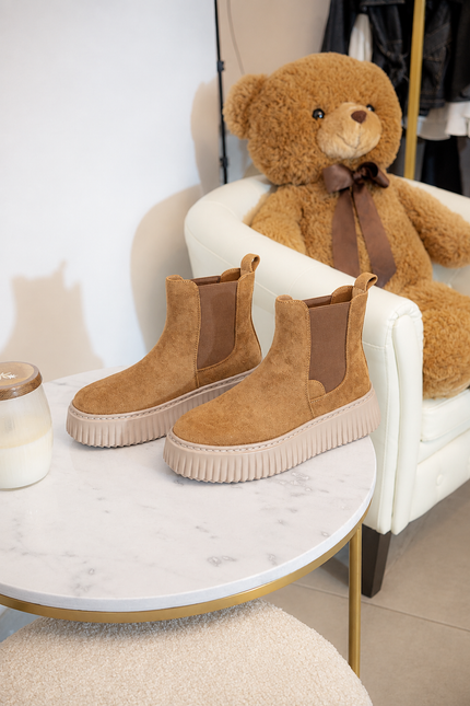 CHELSEA BOOT ECOCAMOSCIO