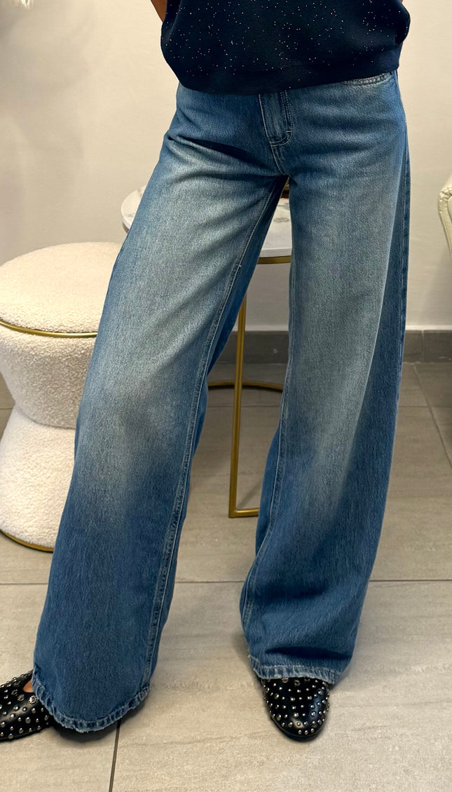DENIM WIDE LEG