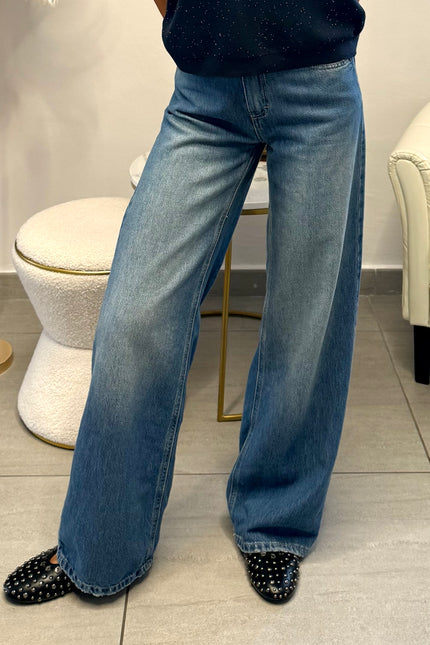 DENIM WIDE LEG