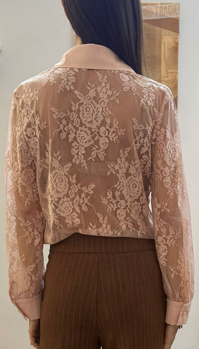 Camicia in pizzo