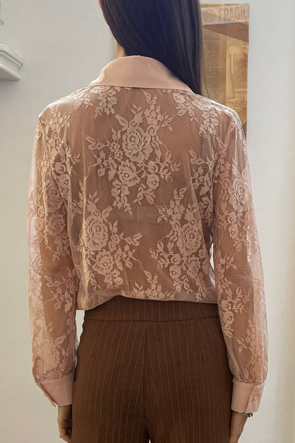 Camicia in pizzo