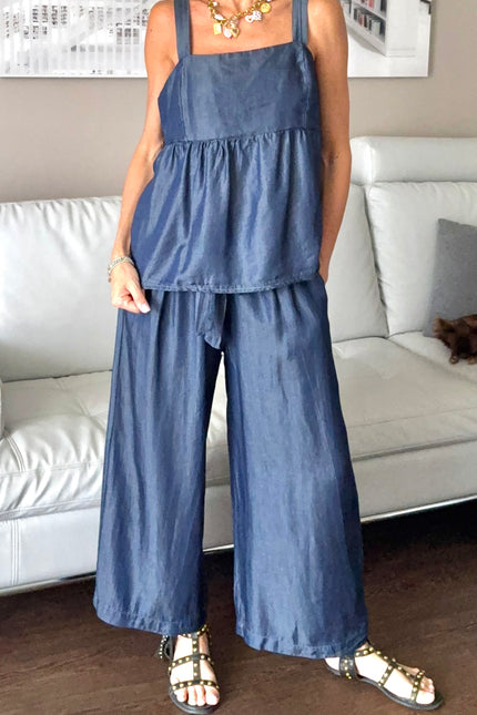 COORDINATO IN CHAMBRAY