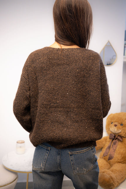 CARDIGAN BOTTONI ORO