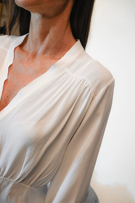 CAMICIA SENZA COLLO