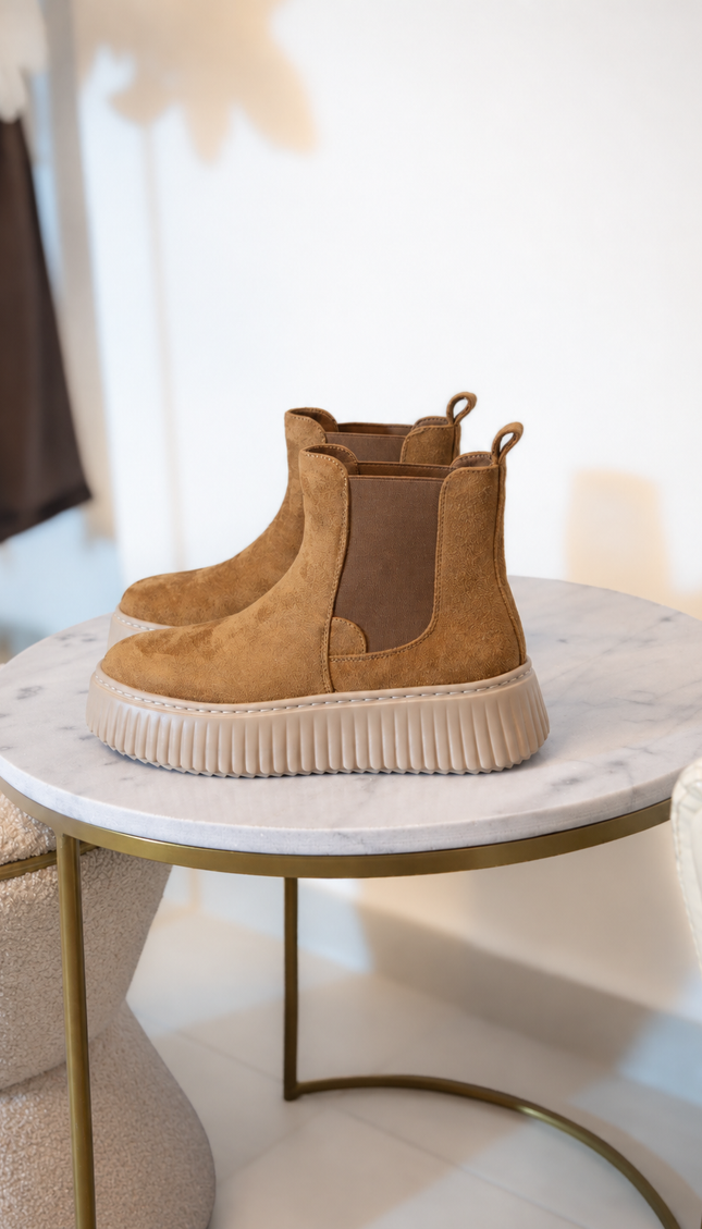CHELSEA BOOT ECOCAMOSCIO
