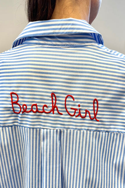 CAMICIA RICAMO BEACH GIRL