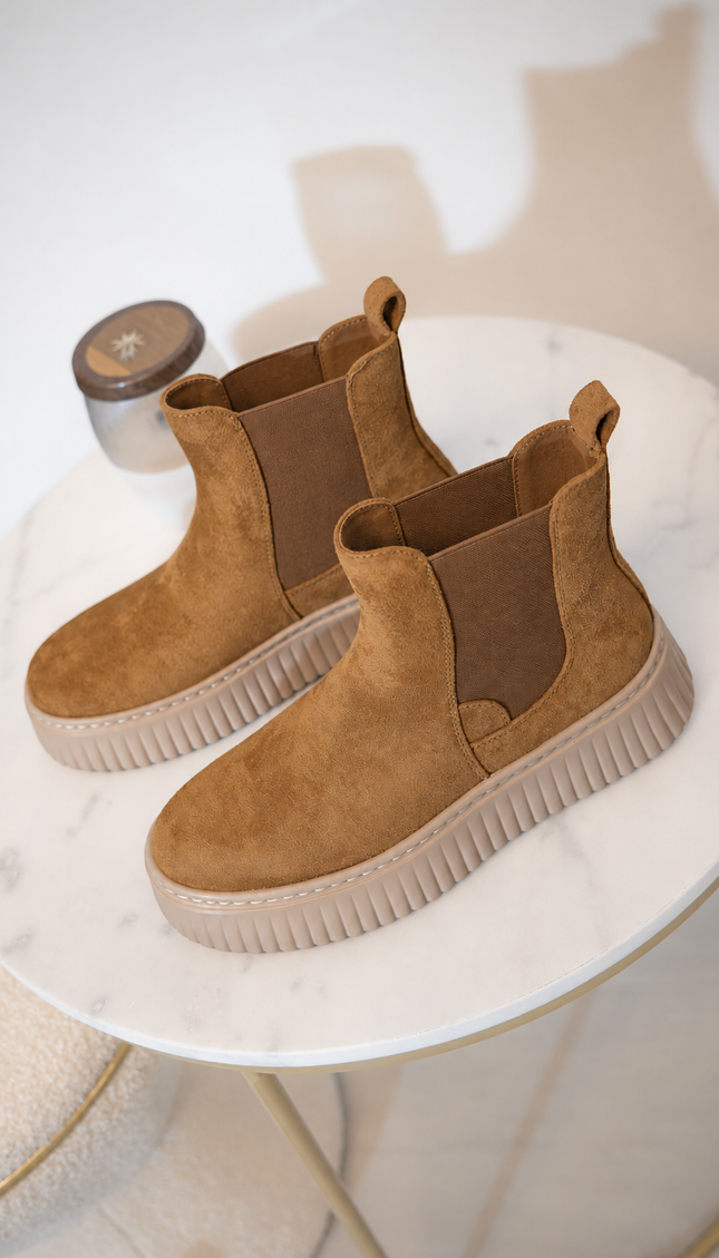 CHELSEA BOOT ECOCAMOSCIO