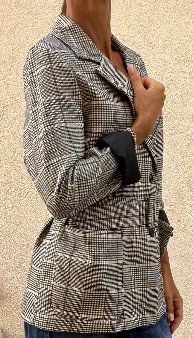 Blazer con cintura