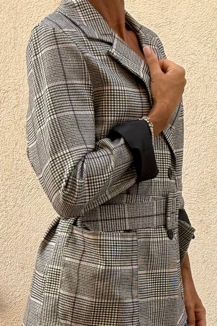 Blazer con cintura