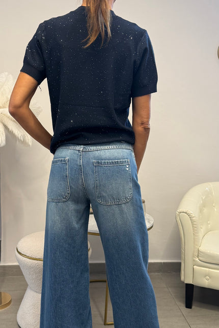 DENIM WIDE LEG