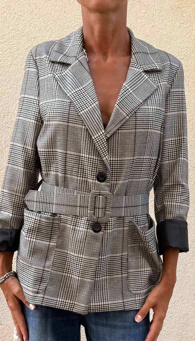 Blazer con cintura