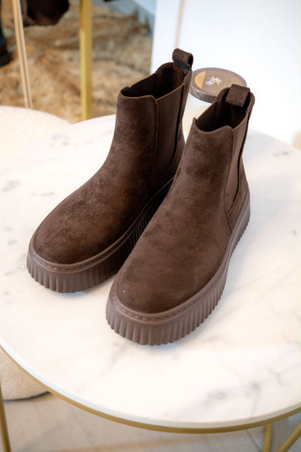 CHELSEA BOOT ECOCAMOSCIO