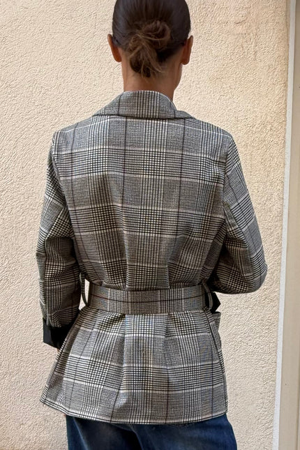 Blazer con cintura
