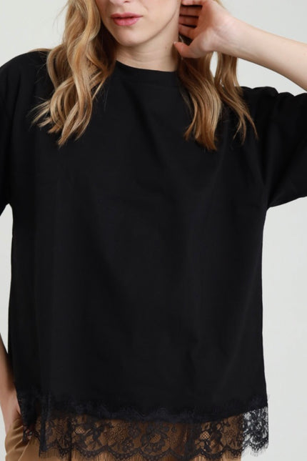 T-SHIRT + PIZZO