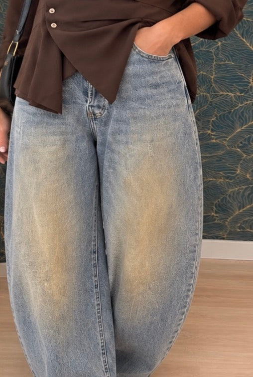 Denim barrel ￼