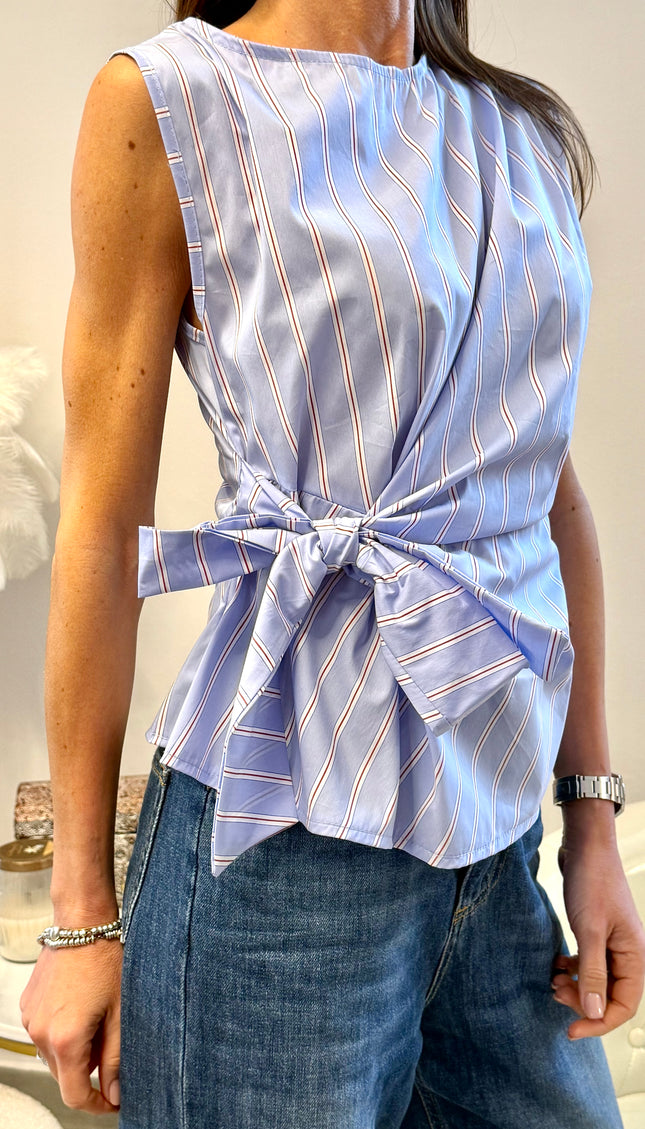 Camicia con fiocco
