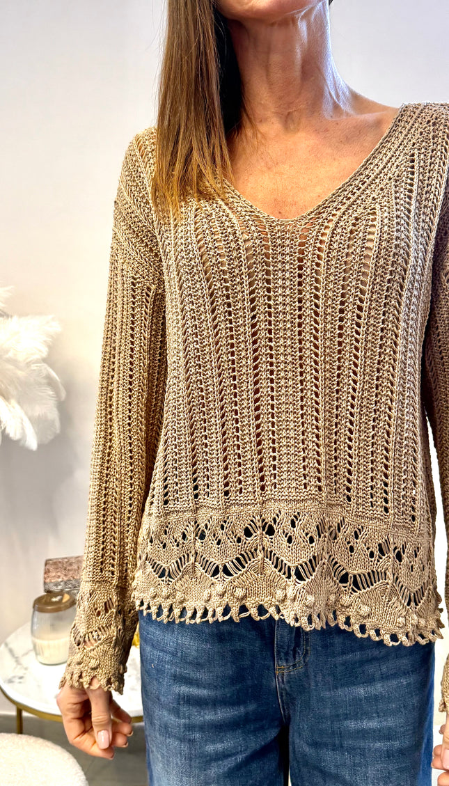 Maglia crochet