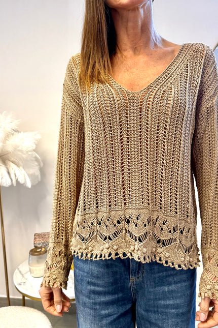 Maglia crochet