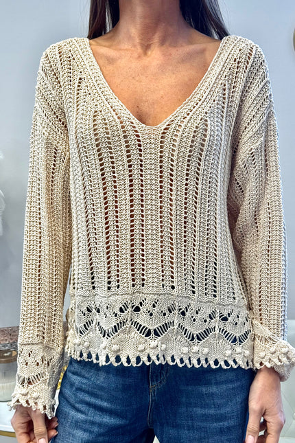 Maglia crochet