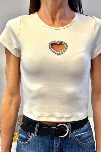 T-shirt cuore