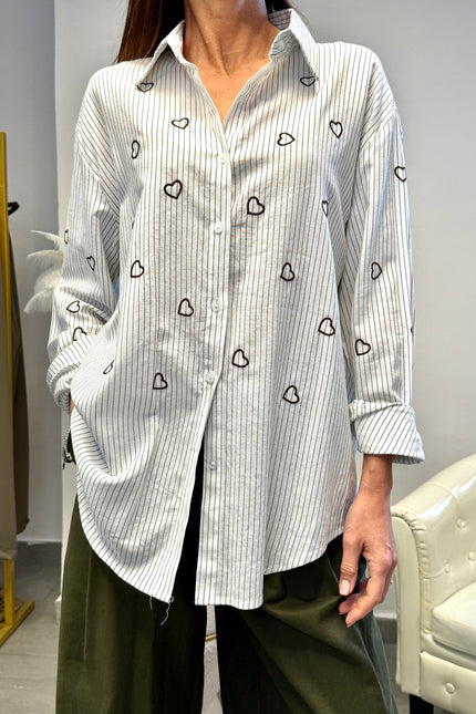 Camicia "Mon amour"