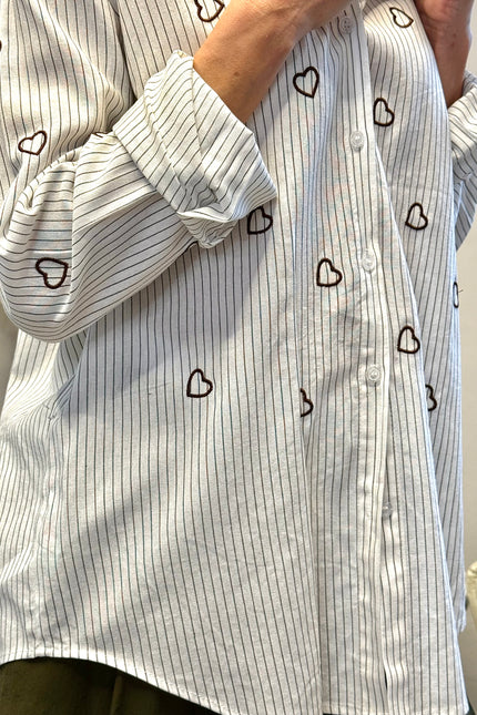 Camicia "Mon amour"