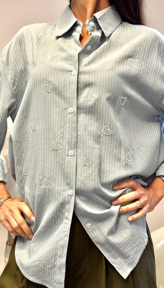Camicia "Mon amour"