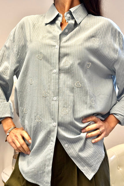 Camicia "Mon amour"