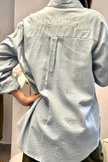 Camicia "Mon amour"
