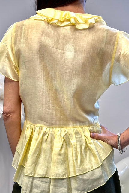 Camicia con fiocchetti