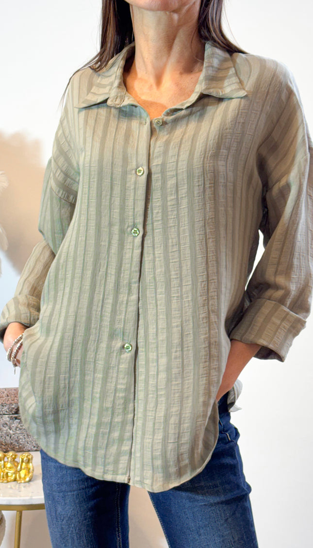 Camicia gessata
