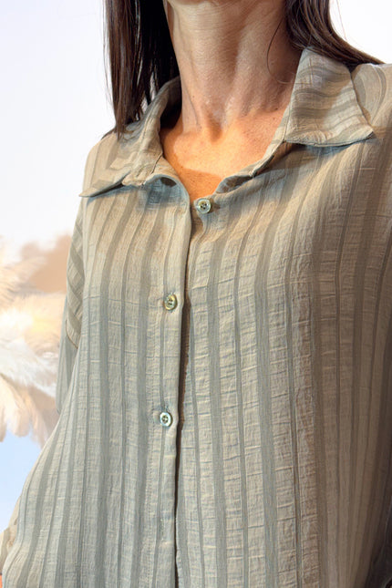 Camicia gessata