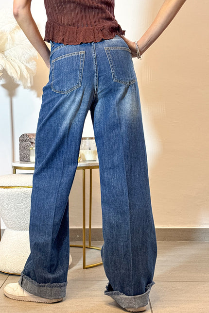 Jeans a palazzo