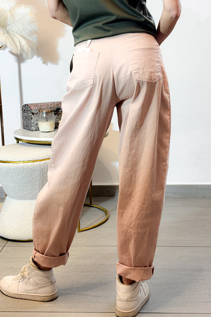 Pantalone “cuoricino” tela parachute