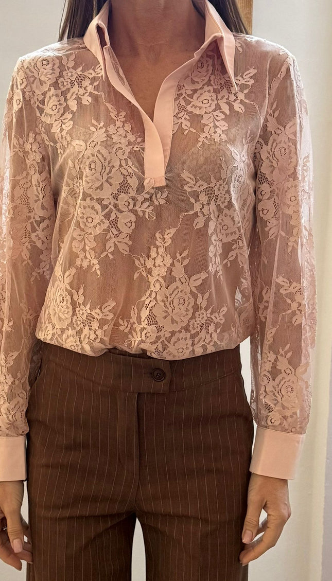 Camicia in pizzo