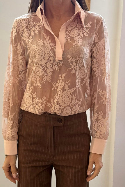Camicia in pizzo