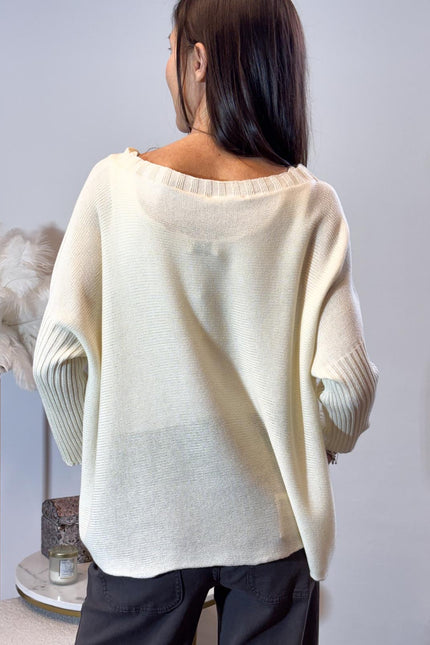 Maglia scollo rotondo