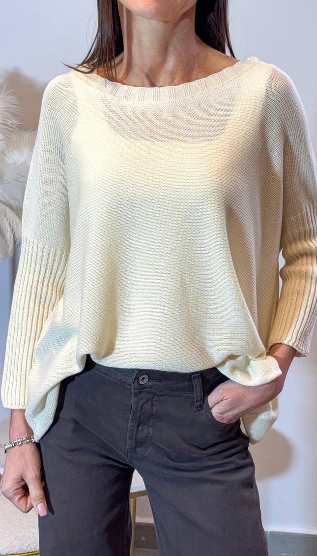 Maglia scollo rotondo