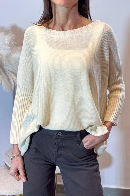 Maglia scollo rotondo